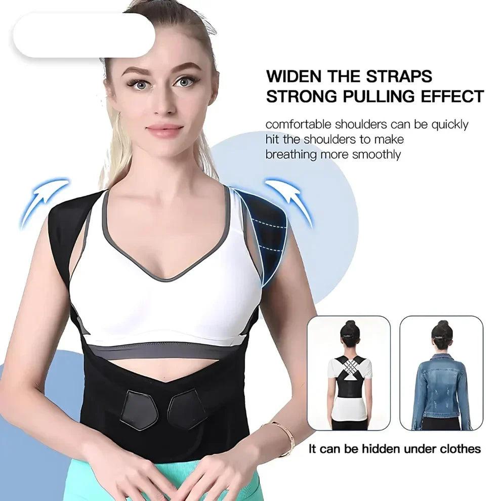 PostureWise™ ProAlign Unisex Posture Corrector Belt — Just ₹699