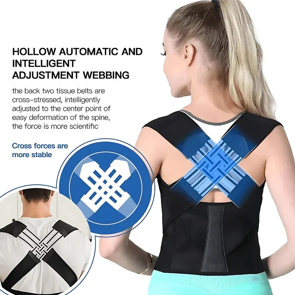 PostureWise™ ProAlign Unisex Posture Corrector Belt — Just ₹699