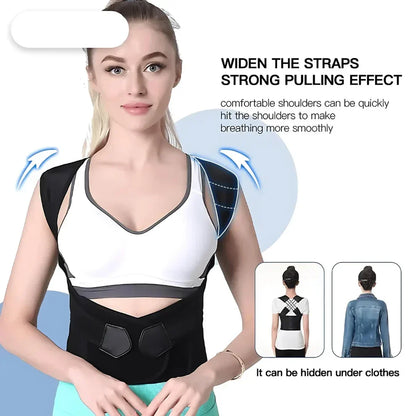 PostureWise™ ProAlign Unisex Posture Corrector Belt — Just ₹699